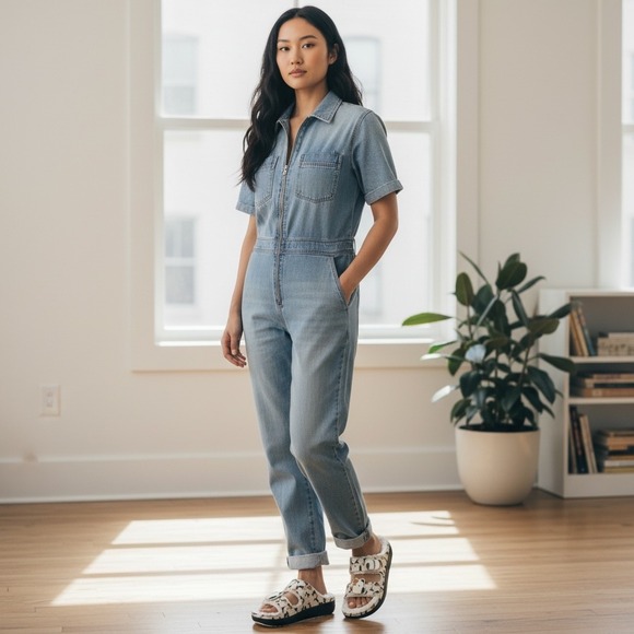 Squishmallows x Crocs Classic Cozzzy Cam The Cat Sandal Slides Womens Size 6 NWT - Picture 2 of 16